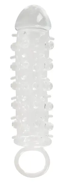 Crystal Clear Intimate Sleeve Extension 11cm Transparent TPE