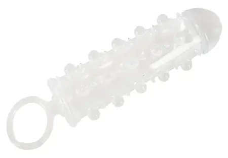 Crystal Clear Intimate Sleeve Extension 11cm Transparent TPE