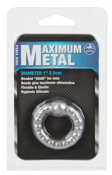 You2Toys Maximum Metal Support Ring Transparent 2.5 cm Flexible