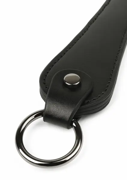 Rimba Genuine Leather Slapper I - Double-Layer Impact Tool, Black