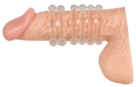 You2Toys Looping Silicone Ring Set 2pcs Flexible Transparent TPE 2.5cm