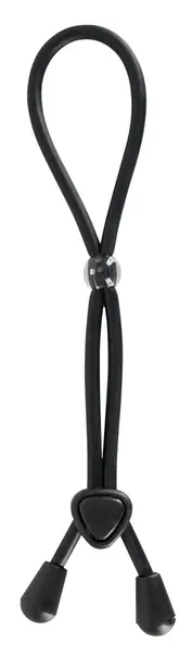 Black Label Adjustable Intimate Loop 38cm - Silicone, Flexible Fit