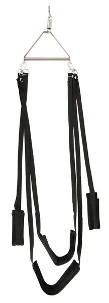 Love Swing регулируема люлка за секс, черна, 180 см
