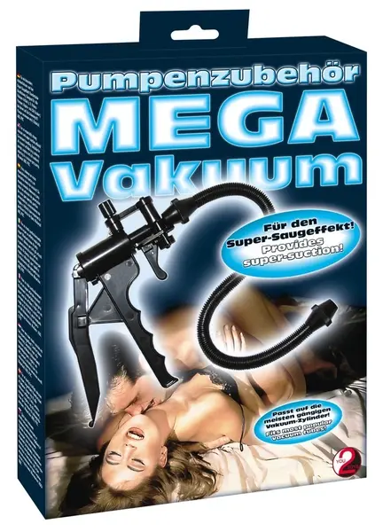 You2Toys MegaVac Intimate Vacuum Pump System - Pistol-Grip Handle