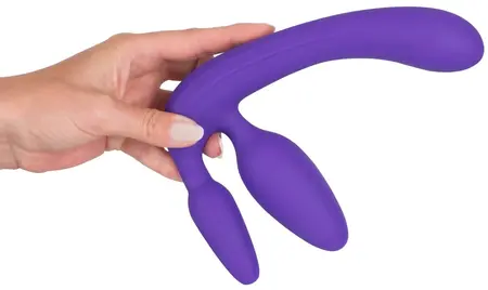 You2Toys Duo Intimate System Silicone Purple 20cm Multi-Plug Design