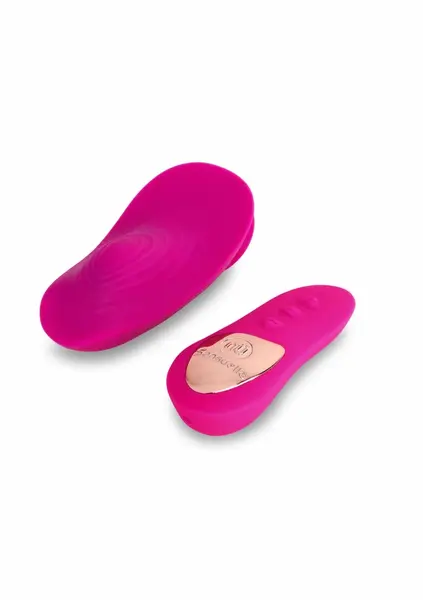 Lyra Panty Vibrator App-Controlled Compact Wearable Device Pink