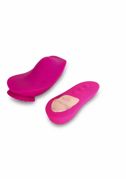 Lyra Panty Vibrator App-Controlled Compact Wearable Device Pink