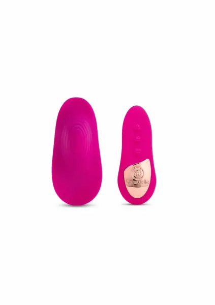 Lyra Panty Vibrator App-Controlled Compact Wearable Device Pink