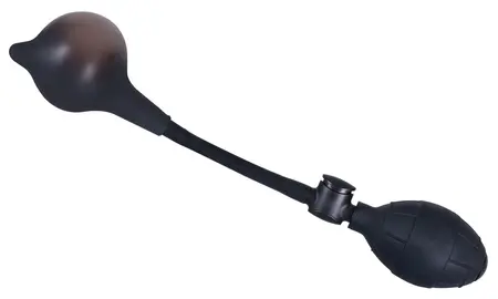 Simply Anal Inflatable Silicone Expansion Plug Black 30cm