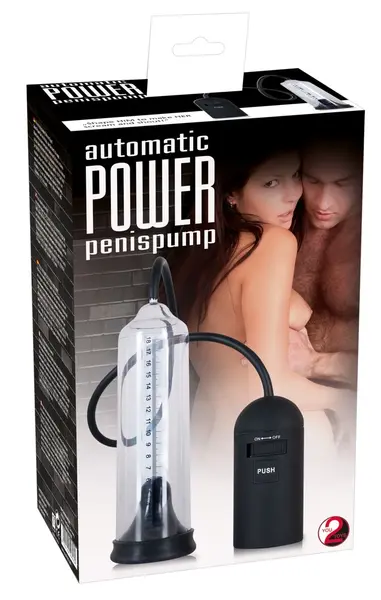 You2Toys Automatic Power Vacuum Intimate Trainer 22cm Transparent