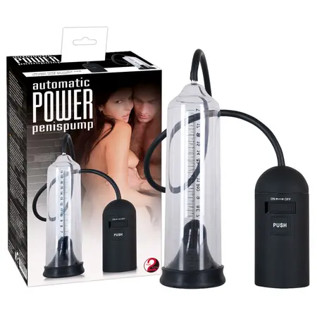 You2Toys Automatic Power Vacuum Intimate Trainer 22cm Transparent