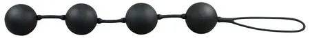 Velvet Black Training Balls 4pcs - Soft Touch, 108g, 3.5cm