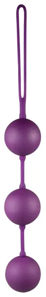 You2Toys Velvet Balls Triple Purple Silicone Trio 17cm 80g