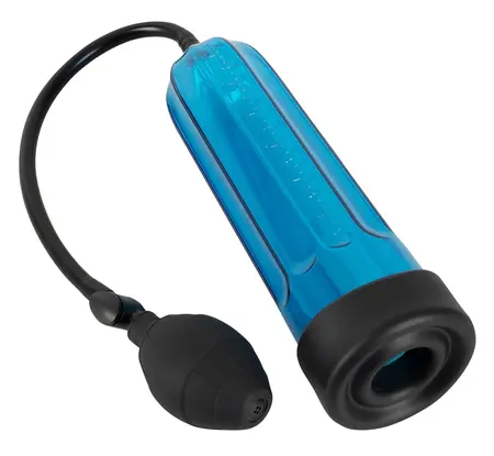 Sweet Smile Cool Blue Intimate Training Pump with Measurement Scale, 24 cm