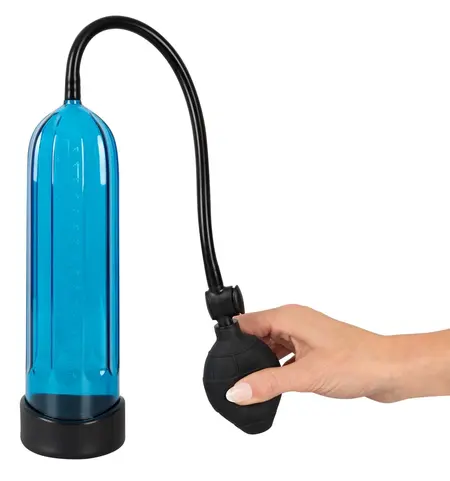 Sweet Smile Cool Blue Intimate Training Pump with Measurement Scale, 24 cm