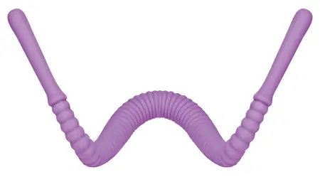 You2Toys Intimate Spreader Purple Silicone Anatomical Tool 28cm