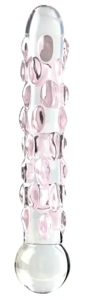 Pipedream Icicles No. 7 Glass Massage Rod with Textured Surface 17.8 cm