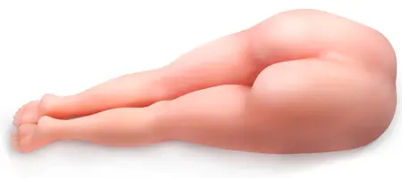 Pipedream Fuck Me Silly 3 Light Anatomical Torso with Feet 109cm TPR
