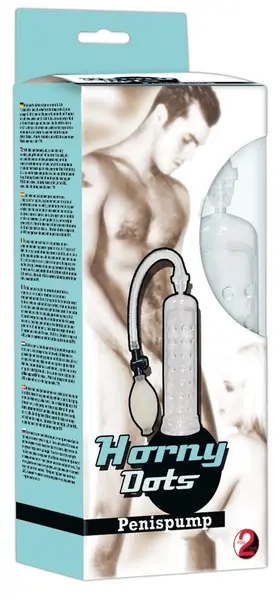 You2Toys Horny Dots Intimate Vacuum System Transparent 19.5cm