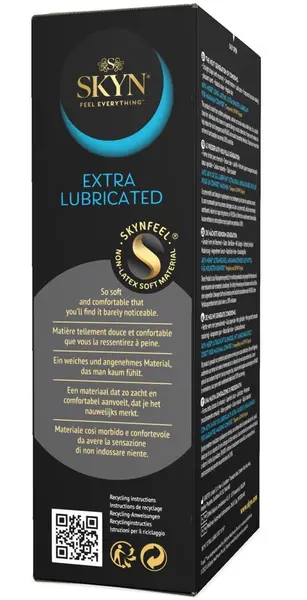 Manix Skyn Extra Lubricated 10pcs - Ultra-Thin Polyisoprene Vegan Condoms