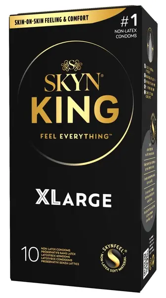 Manix SKYN King Size 10 pcs Large Polyisoprene Vegan Condoms