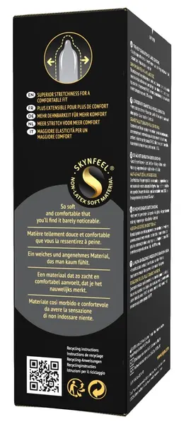 Manix SKYN King Size 10 pcs Large Polyisoprene Vegan Condoms