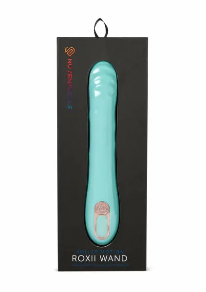Roxii Roller Motion Wand Flexible Massager with Rolling Beads, 4 Speeds