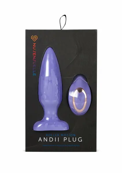 Andii Roller Motion анален разширител с дистанционно, черен, 11 режима