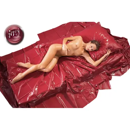You2Toys Bordeaux Red Vinyl Sheet 200x230 cm Waterproof Surface