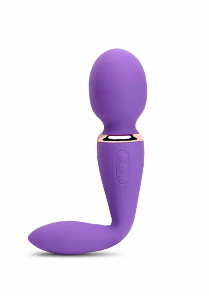 Alluvion XLR8 Wand Dual Motor Flexible Rechargeable Massager Black