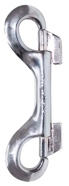 You2Toys Snap Hook Double Metal 10cm Silver - Versatile Connector