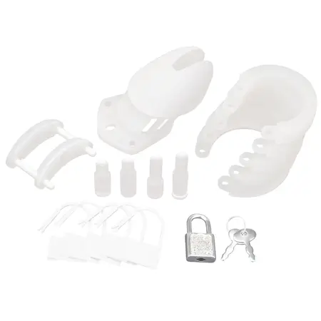 Blueline Silicone Secure Cage - Flexible Anatomical Restraint System