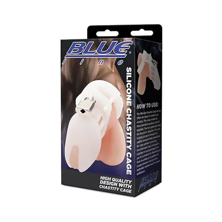 Blueline Silicone Secure Cage - Flexible Anatomical Restraint System