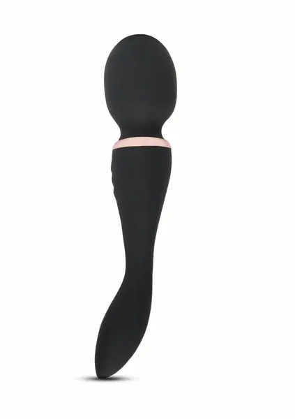 Alluvion XLR8 Wand Dual Motor Flexible Rechargeable Massager Black