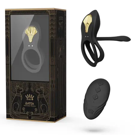 ZALO Bayek Wearable Intimate System Obsidian Black Remote Control