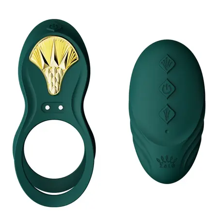 ZALO Bayek Intimate Wearable System Turquoise Green, 8 Modes, Remote