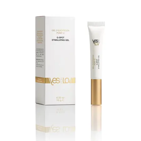 YESforLOV G-Spot Stimulating Gel 10g Mint-Flavoured, Dermatologically Tested
