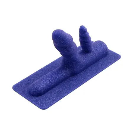 The Cowgirl Unicorn Two-Nicorn Silicone Accessory - Dual Horn Design