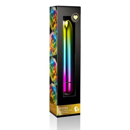 Rocks-Off Prism Metallic Rainbow Precision Vibrating Device 10 Modes