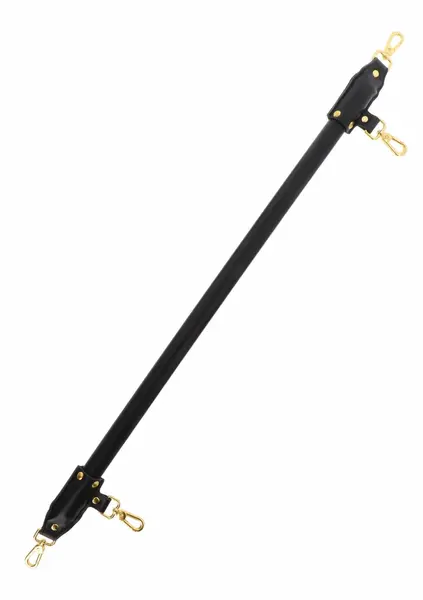 TABOOM Wild Roses Spreader Bar Gold Accents Faux Leather 40cm
