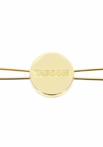 TABOOM Contemporary Nipple Spoke Gold-Plated Adjustable Clamps