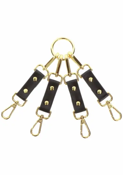 TABOOM Hogtie Restraint System - Durable Black Bondage Accessory