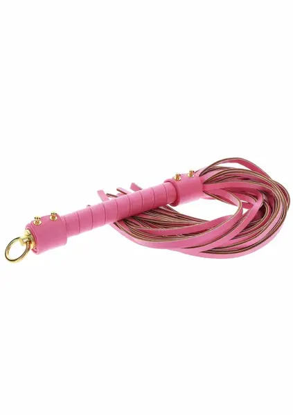 Taboom Malibu Whip Pink Vegan PU Leather Bondage Accessory 45cm