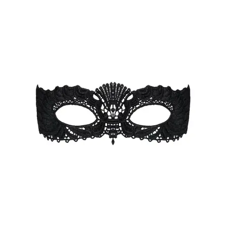 Obsessive A700 Decorative Lace Mask Black Adjustable One Size