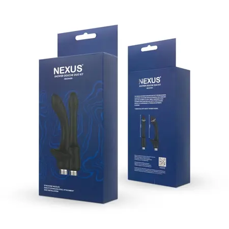 Nexus Shower Douche Duo Kit Beginner - Double Silicone Attachments