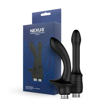 Nexus Shower Douche Duo Kit Beginner - Double Silicone Attachments
