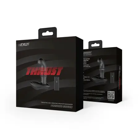 Nexus Thrust Probe Edition Remote-Controlled Thrusting Black Massager