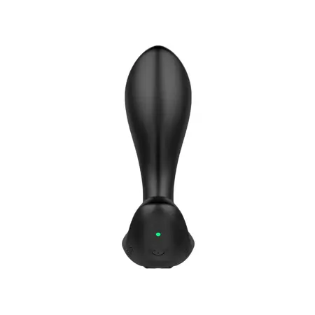 Nexus Duo Plug Remote Control Silicone System Small Black 98mm
