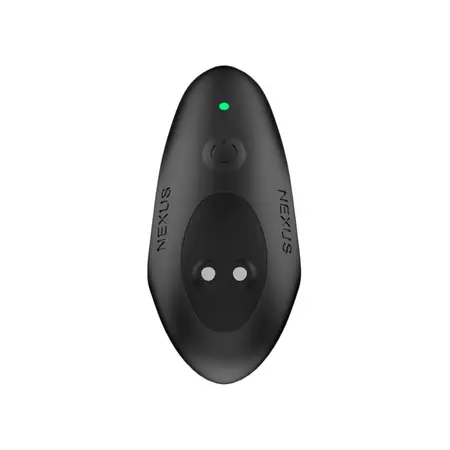 Nexus Duo Plug Remote Control Silicone System Small Black 98mm