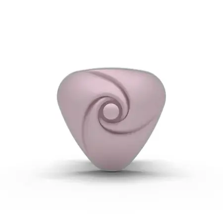 Mystim Heart’s Desire Lay-On Massager Rose Medical Silicone